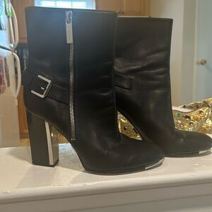 Michael Kors motorcycle style boots